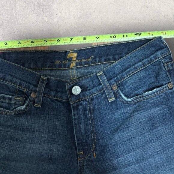 7 for all mankind dojo flare jeans - Picture 5 of 8